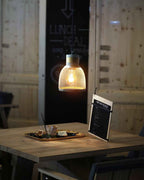 Brix Concrete Pendant Light | Industrial LED Hanging Lamp