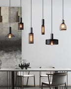 Brix Concrete Pendant Light | Industrial LED Hanging Lamp