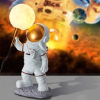 Contemporary Astronaut Glass Globe Wall Sconce Lamp 1-Light