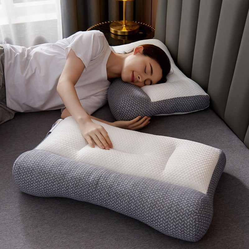 Convertible Neck Pillow with Contour Design for Travel and Neck Pain Relief