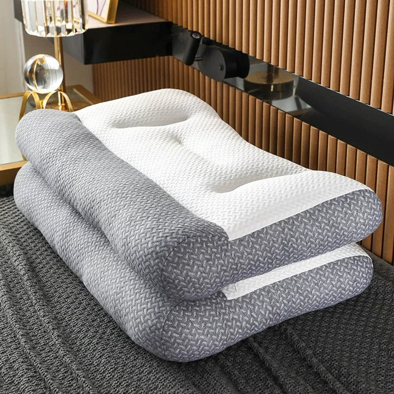 Convertible Neck Pillow with Contour Design for Travel and Neck Pain Relief