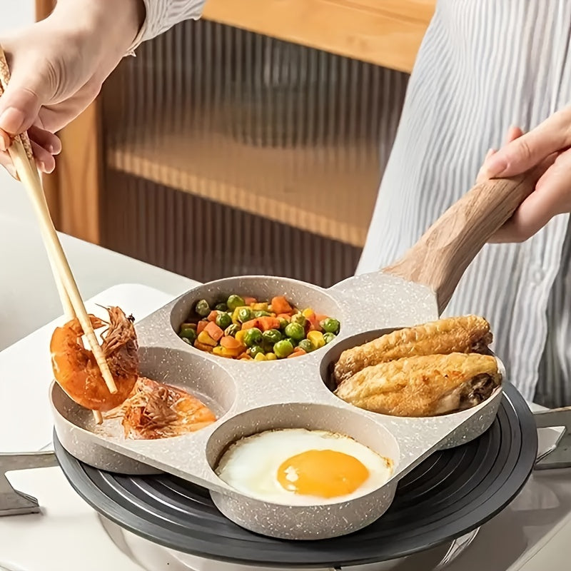 Cooking Pan Aluminum Non Stick Multi Section Hand Wash
