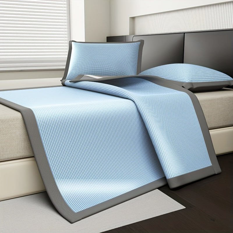 Mattress Protector Ice Silk Polyester Breathable Ice Silk