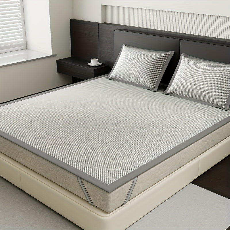 Mattress Protector Ice Silk Polyester Breathable Ice Silk