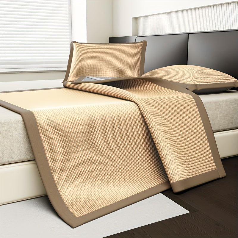 Mattress Protector Ice Silk Polyester Breathable Ice Silk