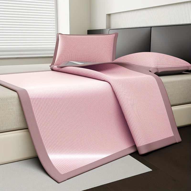 Mattress Protector Ice Silk Polyester Breathable Ice Silk