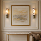 CopaStone: LED Wall Light Stone & Copper – Modern Wall Light & Design