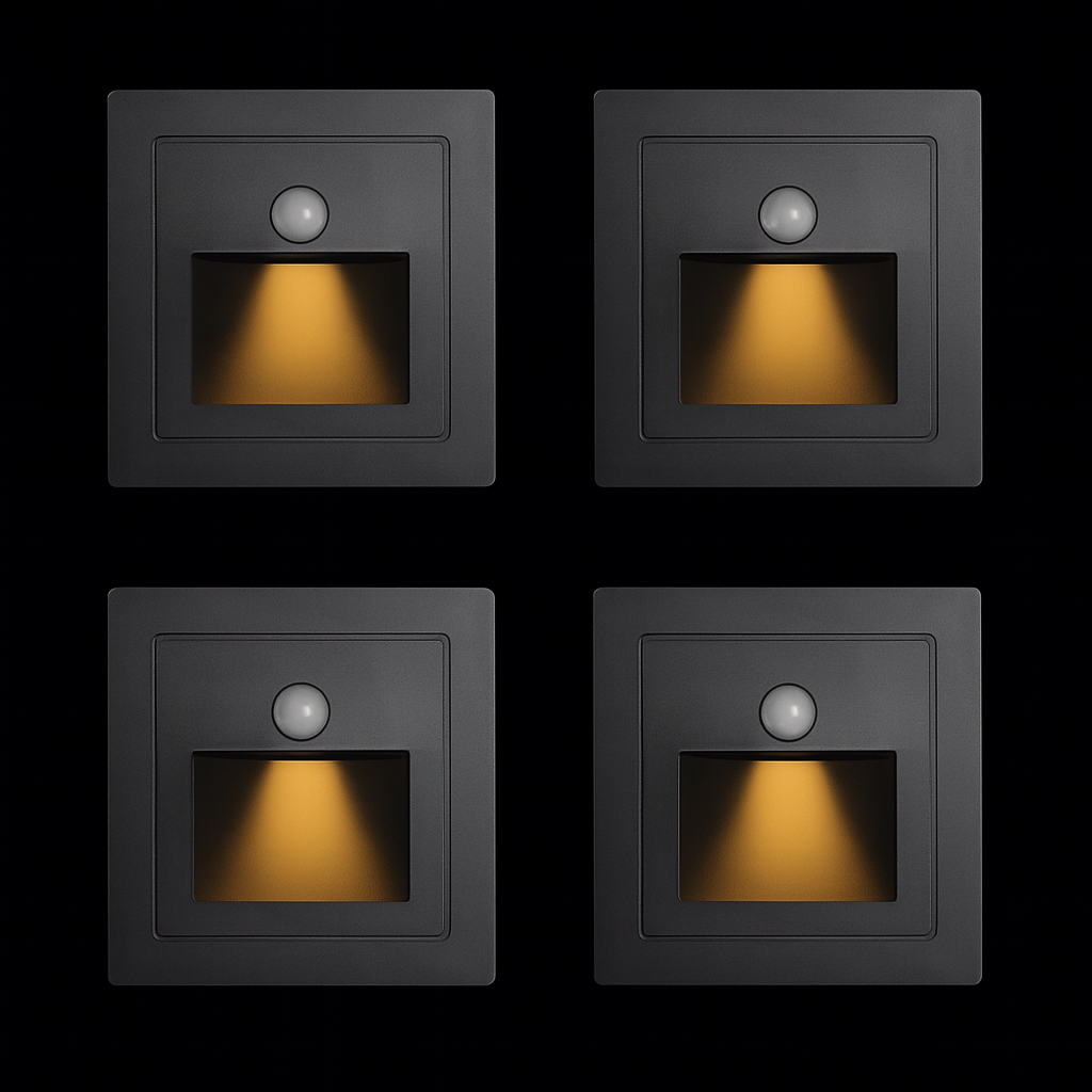 LumoGiulia: Minimalist Stair Light LED Built-in Polycarbonate Durable – Decorative for Hallway & Stairs