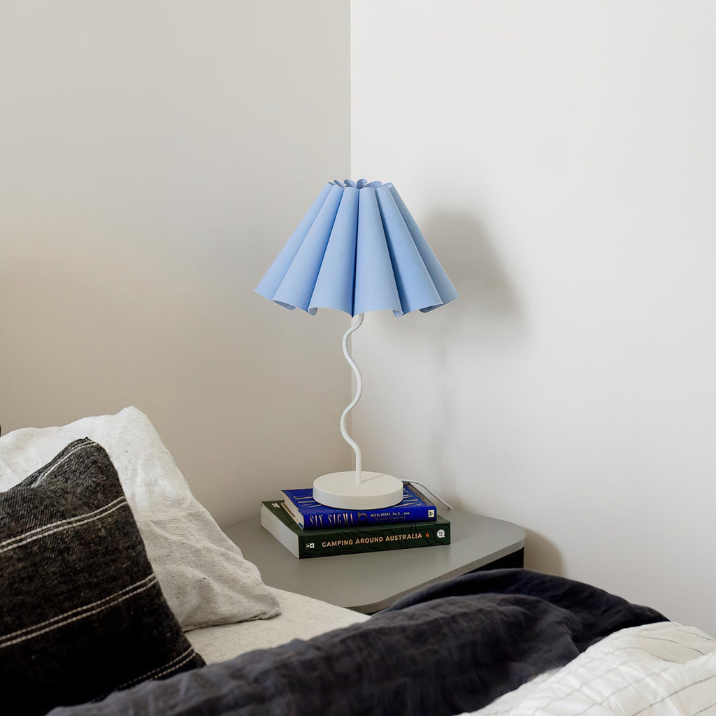 Cora Fluted Shade Table Lamp