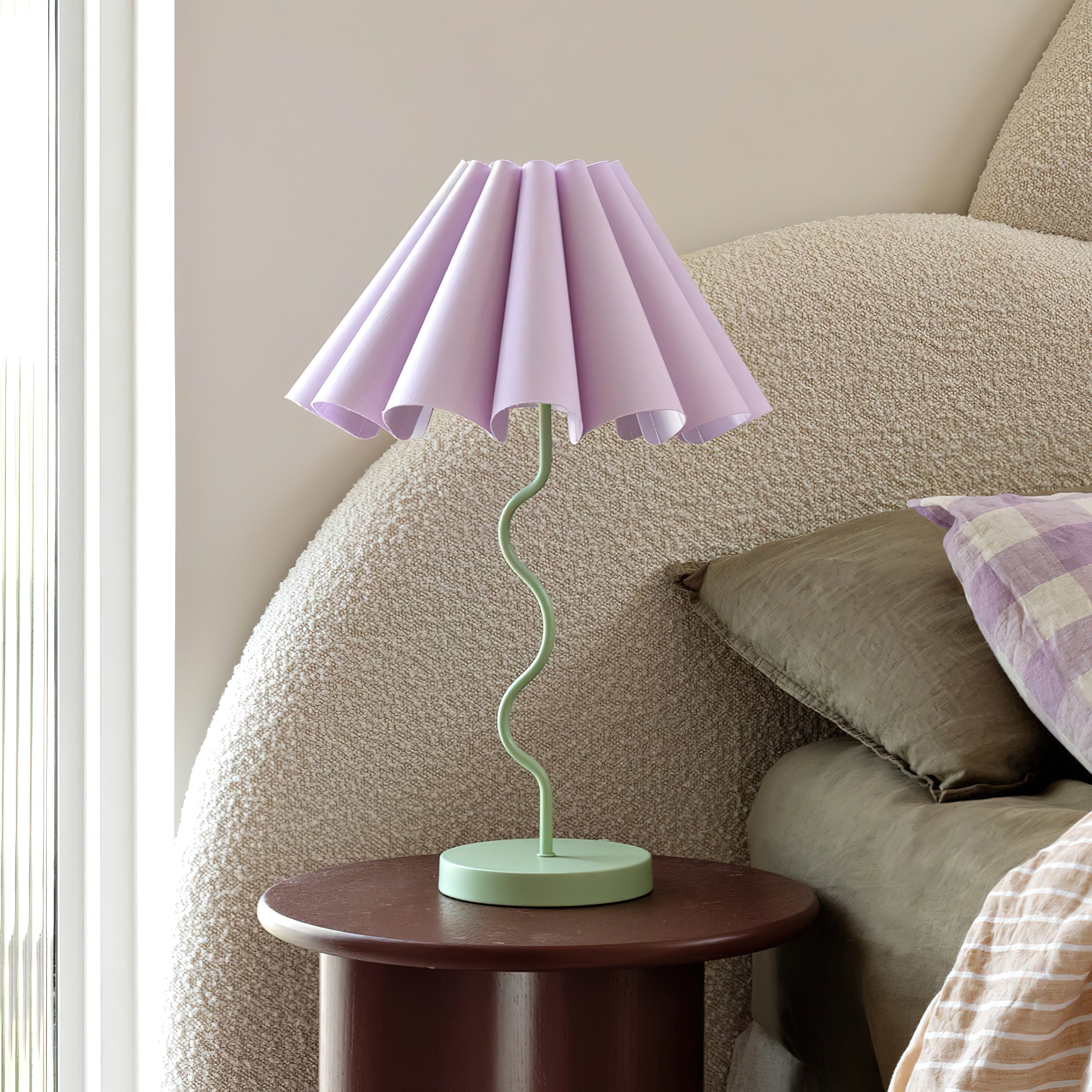 Cora Fluted Shade Table Lamp