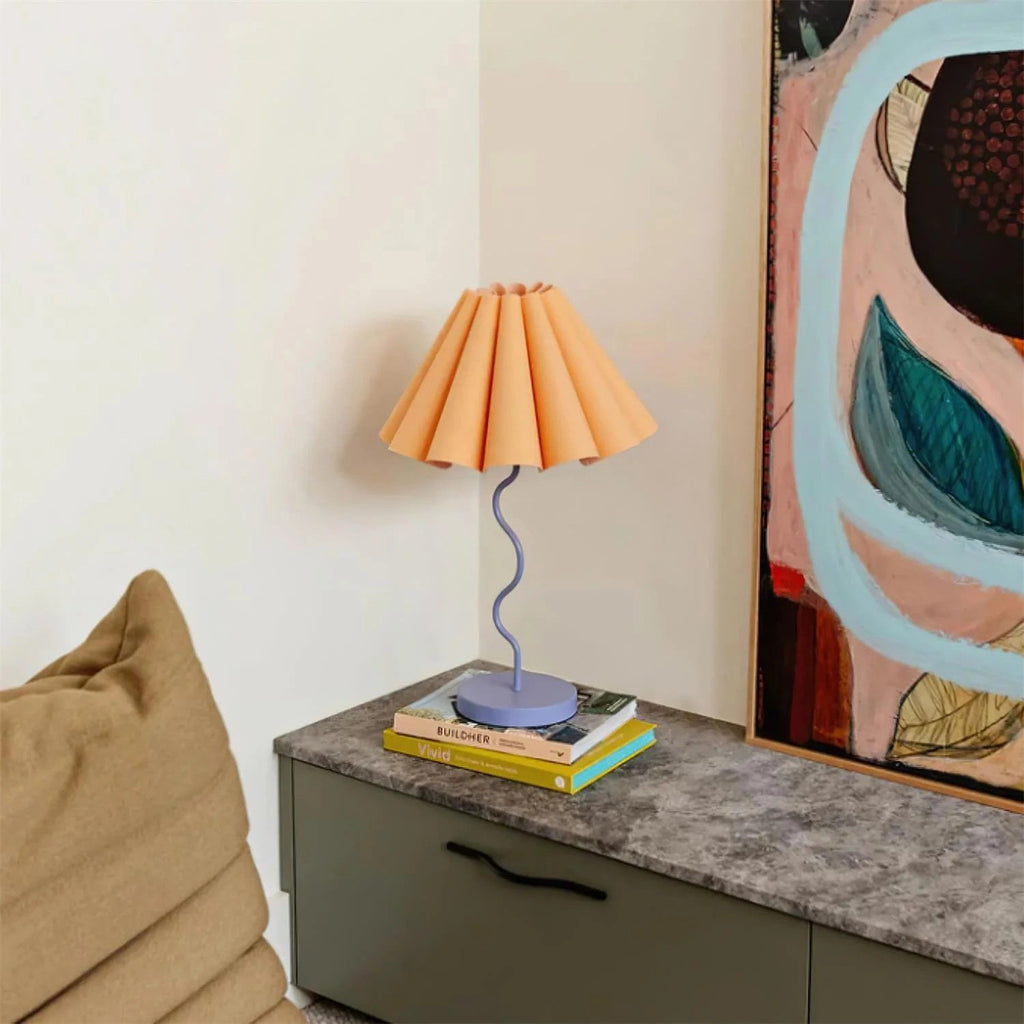 Cora Fluted Shade Table Lamp