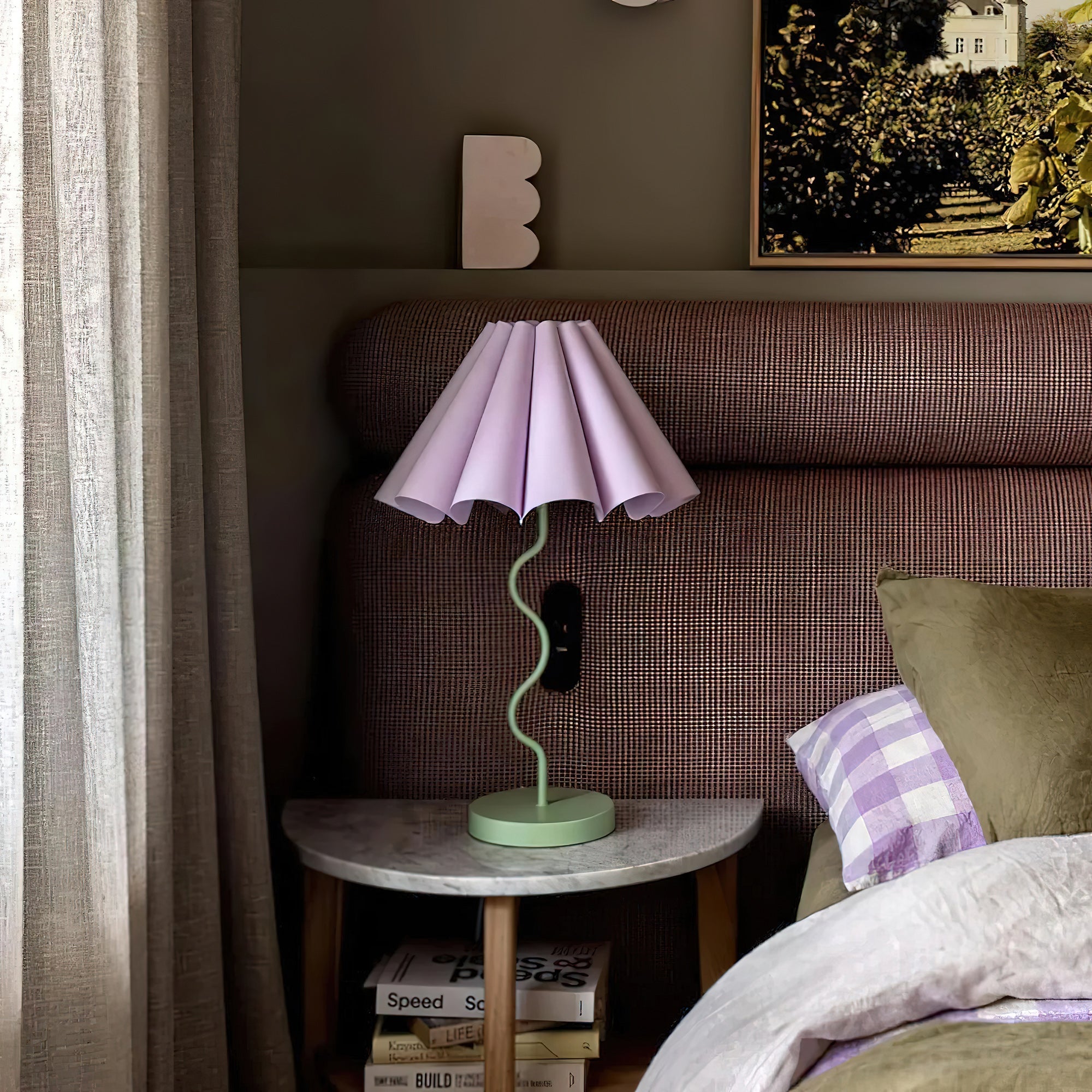 Cora Fluted Shade Table Lamp