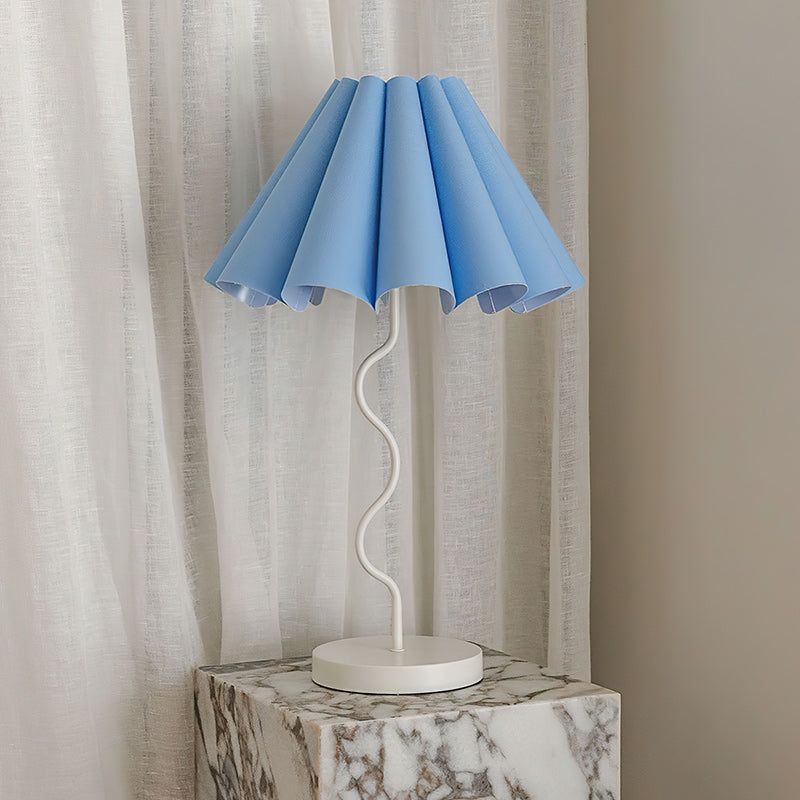 Cora Fluted Shade Table Lamp
