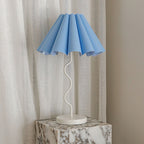 Cora Fluted Shade Table Lamp