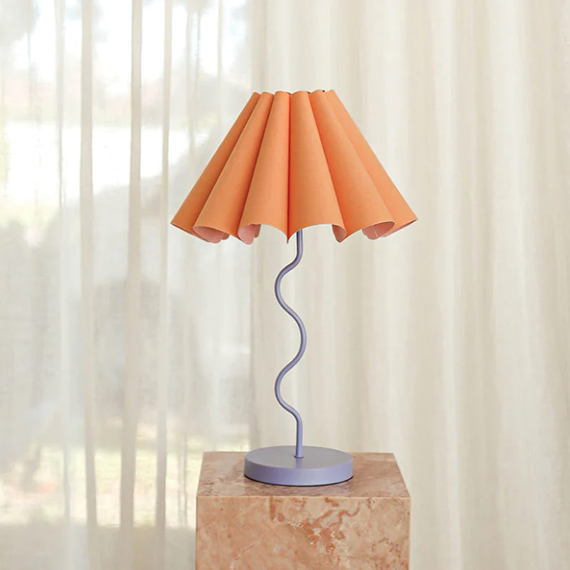 Cora Fluted Shade Table Lamp