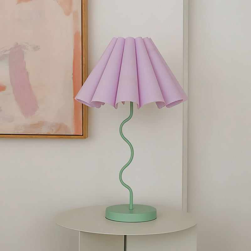 Cora Fluted Shade Table Lamp