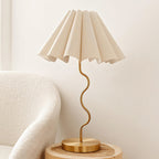 Cora Fluted Shade Table Lamp