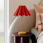 Cora Fluted Shade Table Lamp