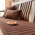 CordComfort: Sofa Cover with Cord Surface & Thick Padding – for Seating Furniture & Living Room