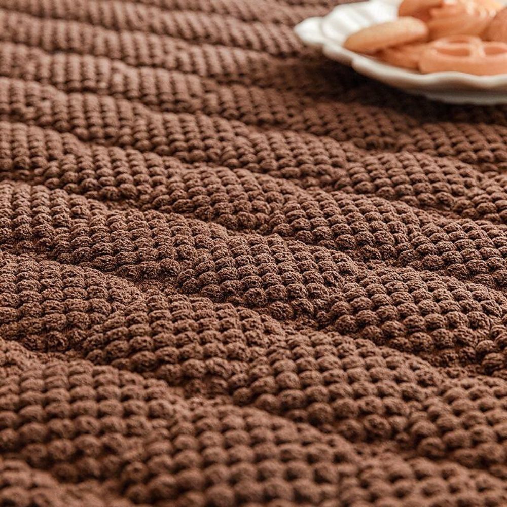 CordComfort: Sofa Cover with Cord Surface & Thick Padding – for Seating Furniture & Living Room