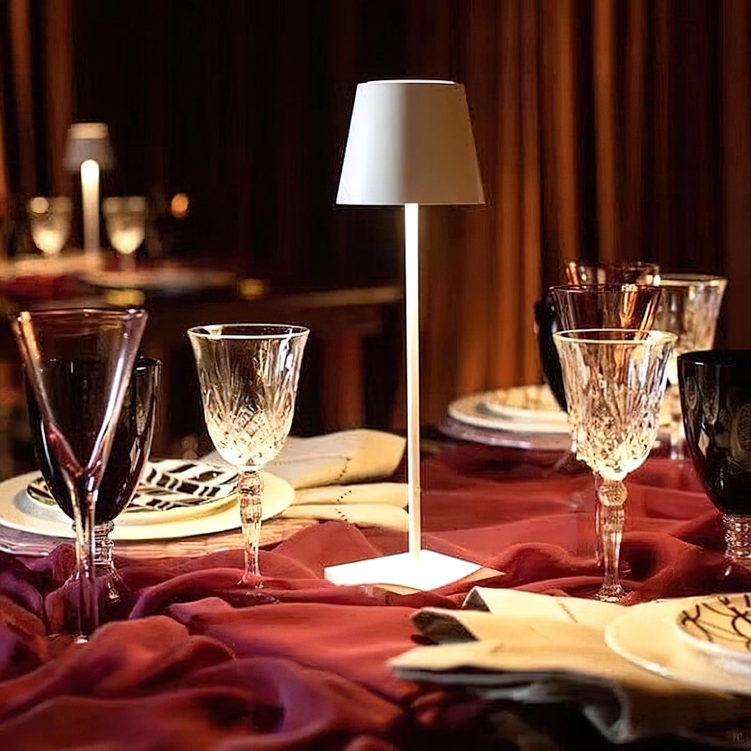 Cordless Rechargeable LED Accent Table Lamp