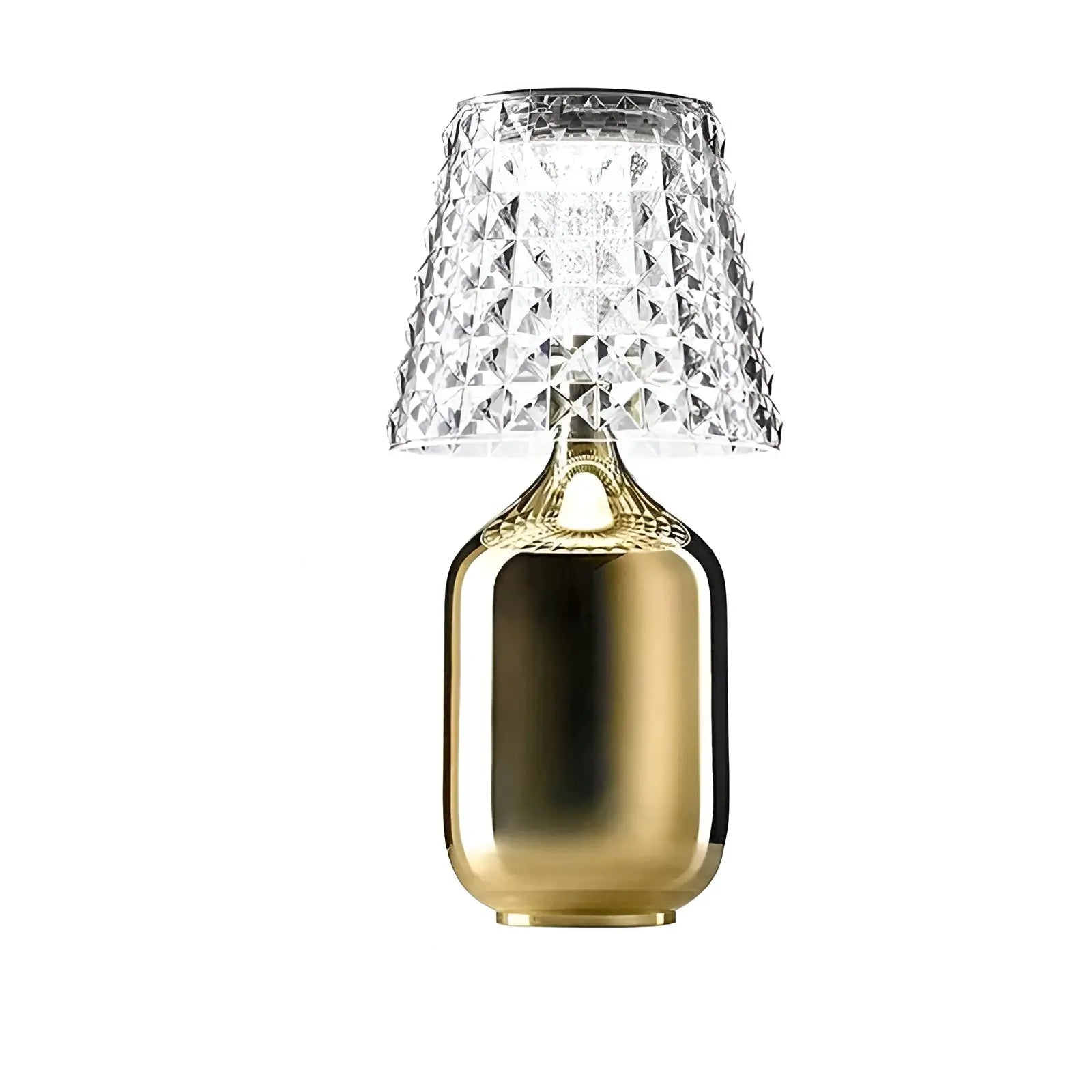 Cordless Table Lamp Metal Rechargeable LED Energy Efficient