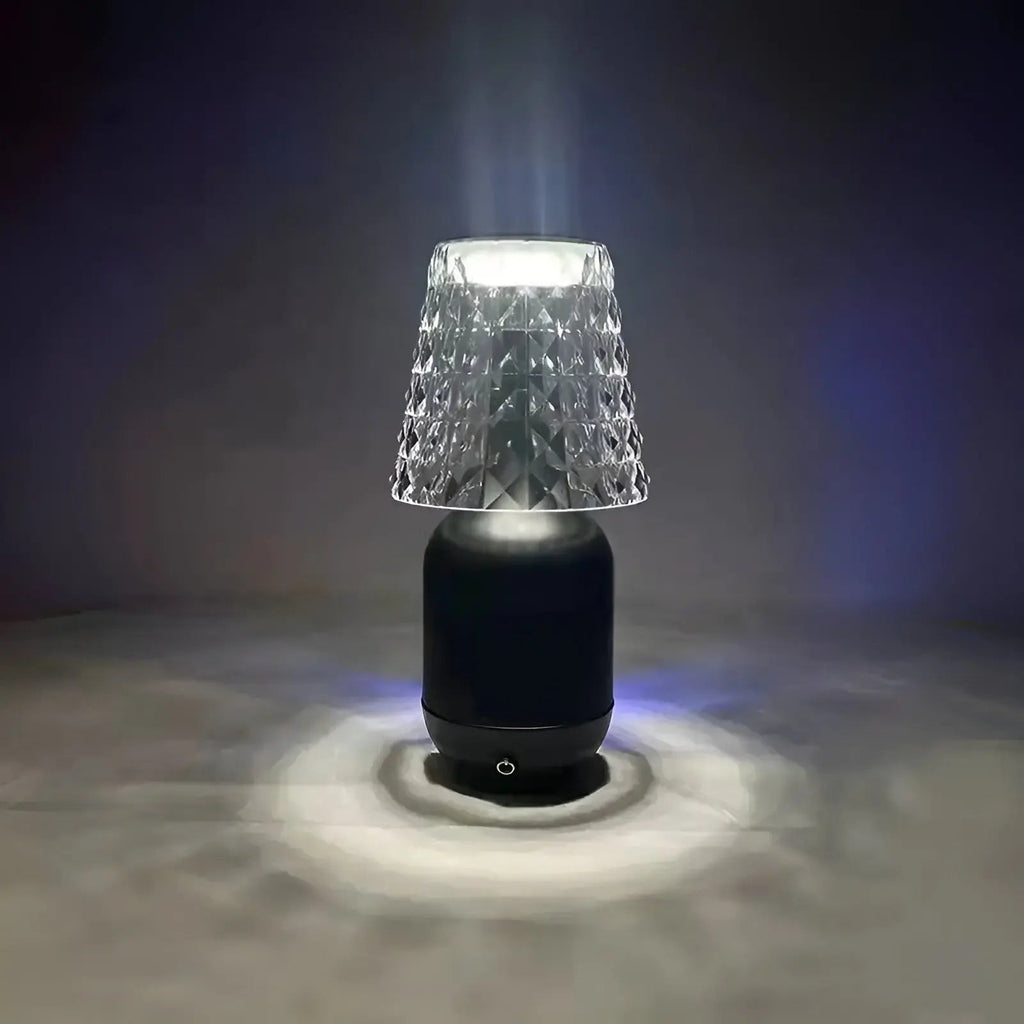 Cordless Table Lamp Metal Rechargeable LED Energy Efficient