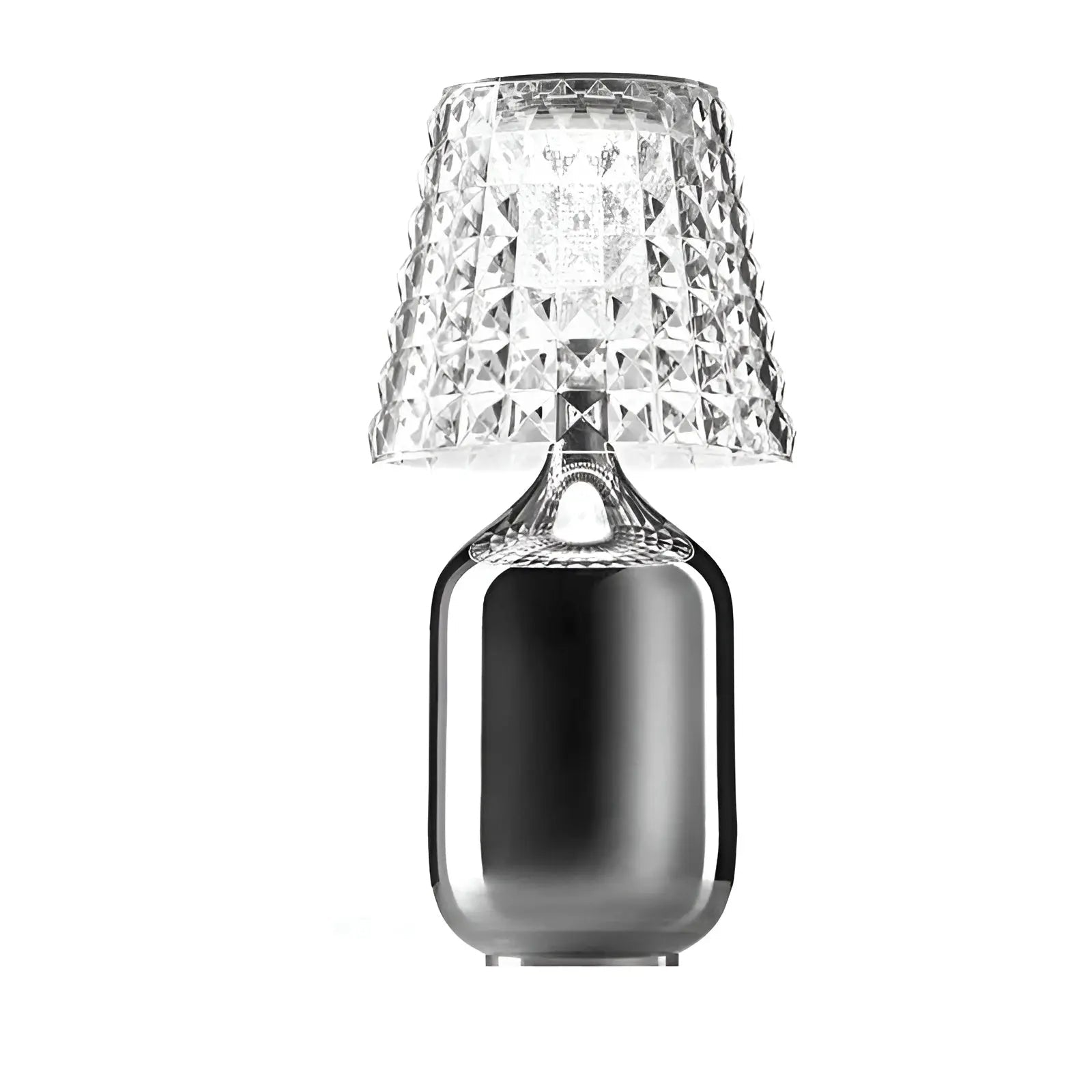 Cordless Table Lamp Metal Rechargeable LED Energy Efficient