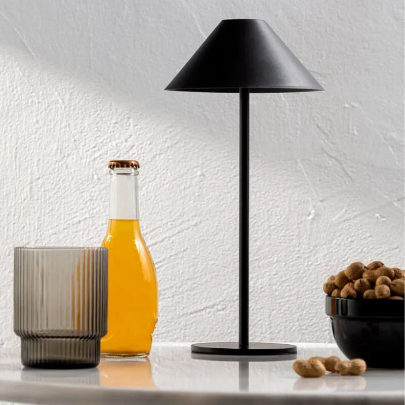 Cordless Table Lamp Metal Acrylic 3W Integrated LED Touch Dimmable