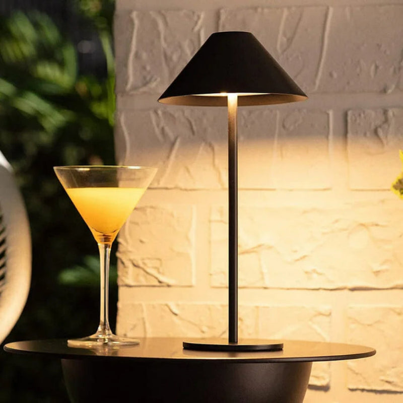 Cordless Table Lamp Metal Acrylic 3W Integrated LED Touch Dimmable