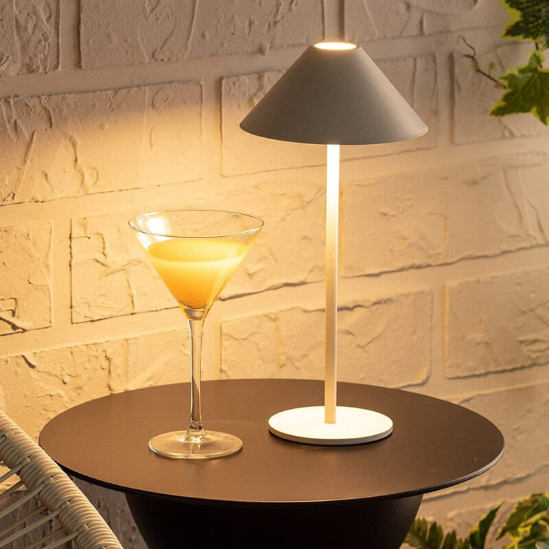 Cordless Table Lamp Metal Acrylic 3W Integrated LED Touch Dimmable