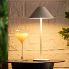 Cordless Table Lamp Metal Acrylic 3W Integrated LED Touch Dimmable
