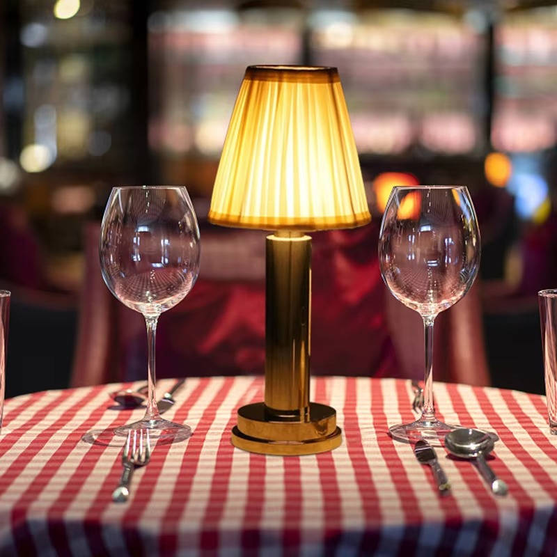 Cordless Table Lamp, 3W, 3000K Warm White LED, Rechargeable Battery