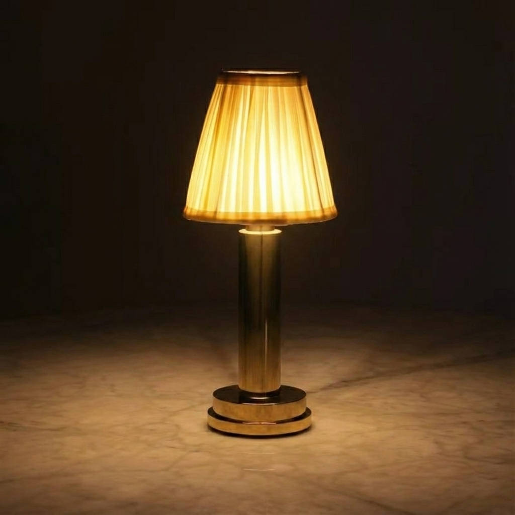 Cordless Table Lamp, 3W, 3000K Warm White LED, Rechargeable Battery