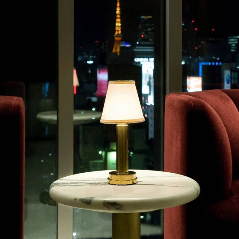 Cordless Table Lamp, 3W, 3000K Warm White LED, Rechargeable Battery