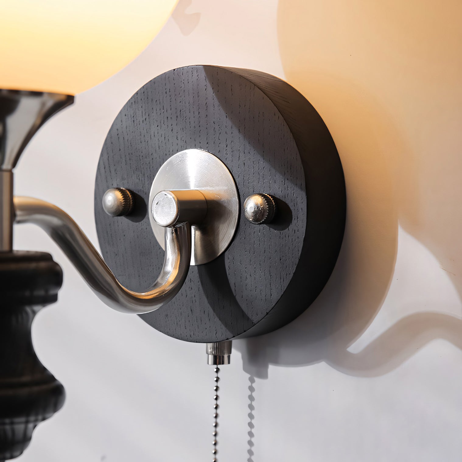 Coridon Spindle Globe Wall Sconce