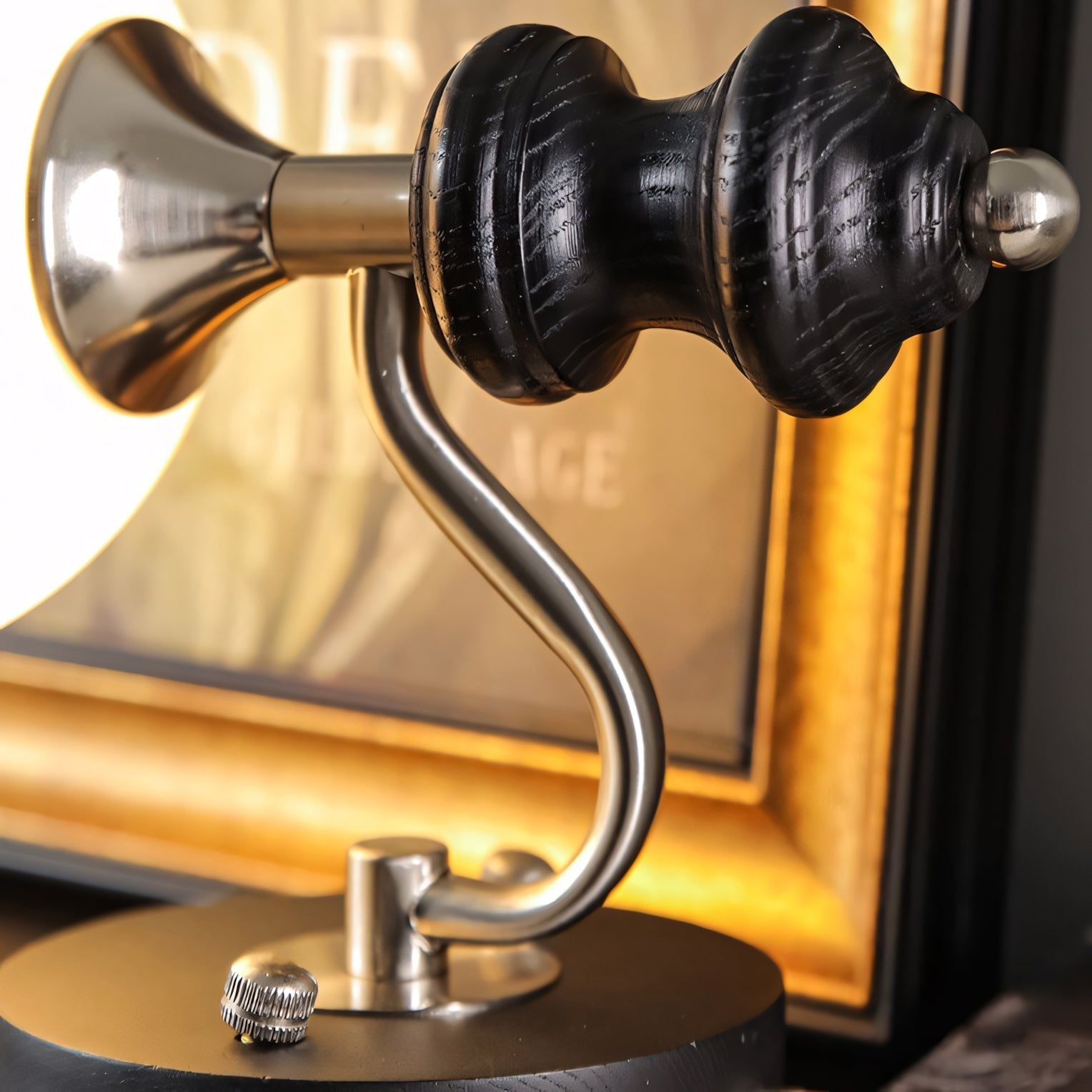 Coridon Spindle Globe Wall Sconce