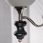 Coridon Spindle Globe Wall Sconce