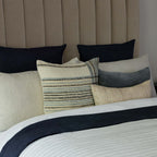 Cleo Velvet Lumbar Pillow | Luxe Texture, Soft Color