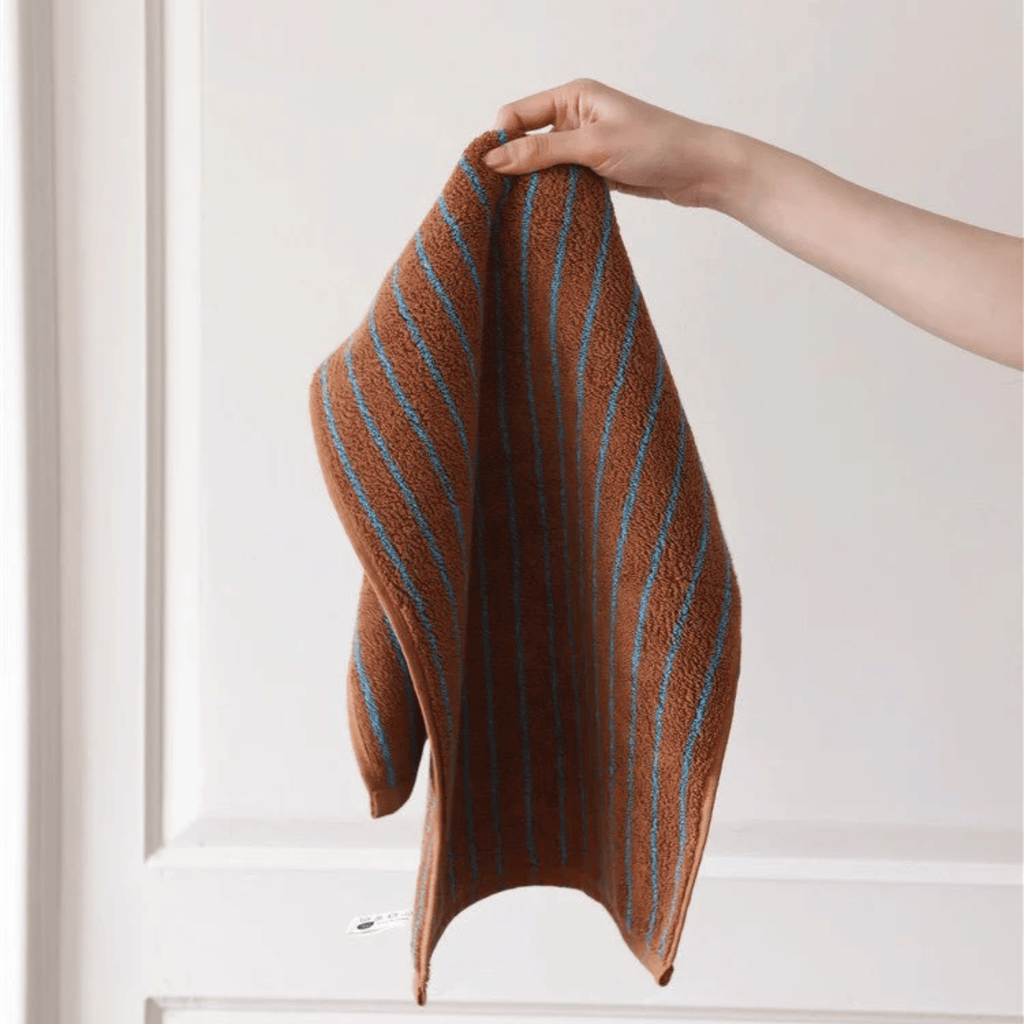 Cotton Bath Towel Yarn Dyed Striped 100% Combed Cotton Rectangle