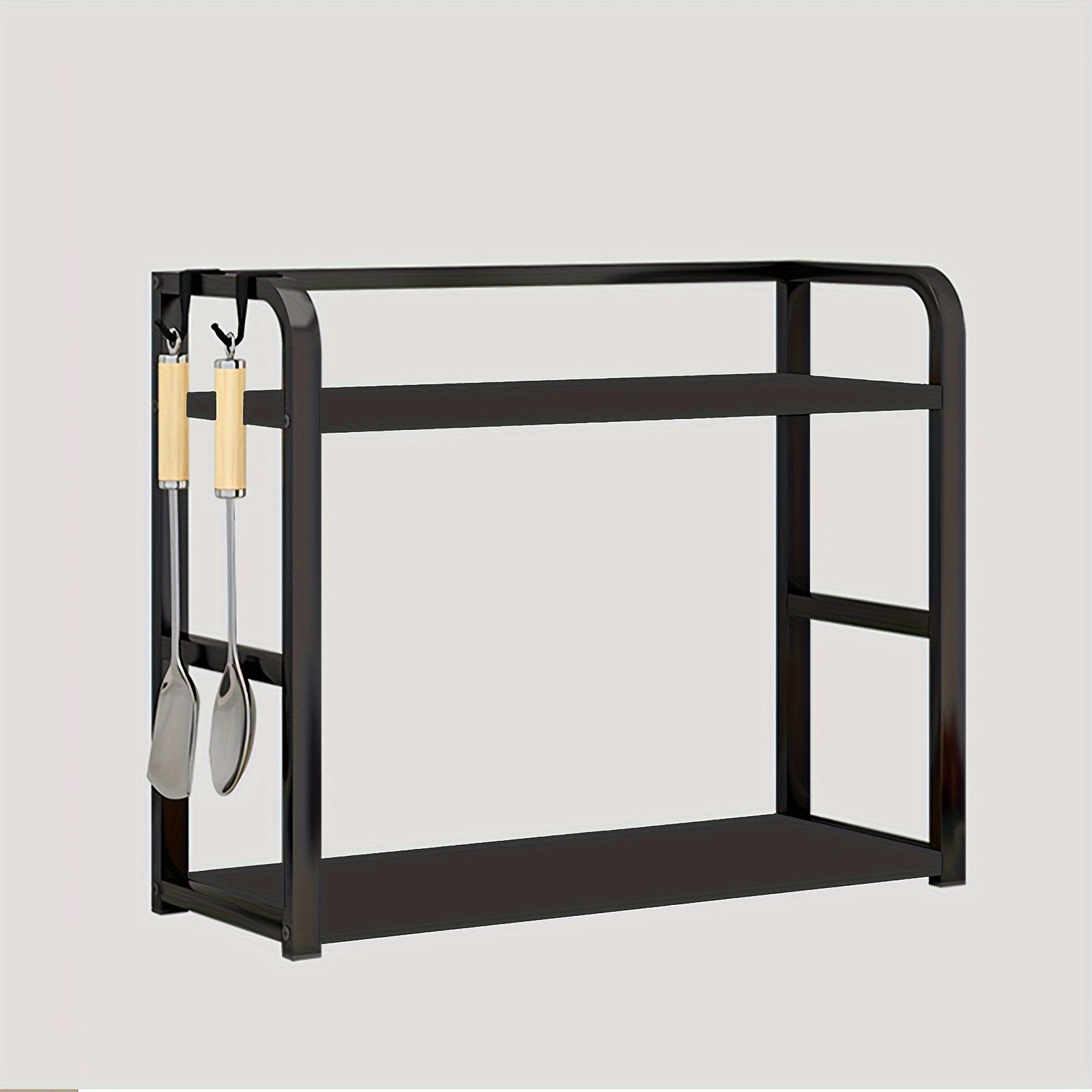 Countertop Storage Shelf, Two Tier, Freestanding, Kitchen Organizer