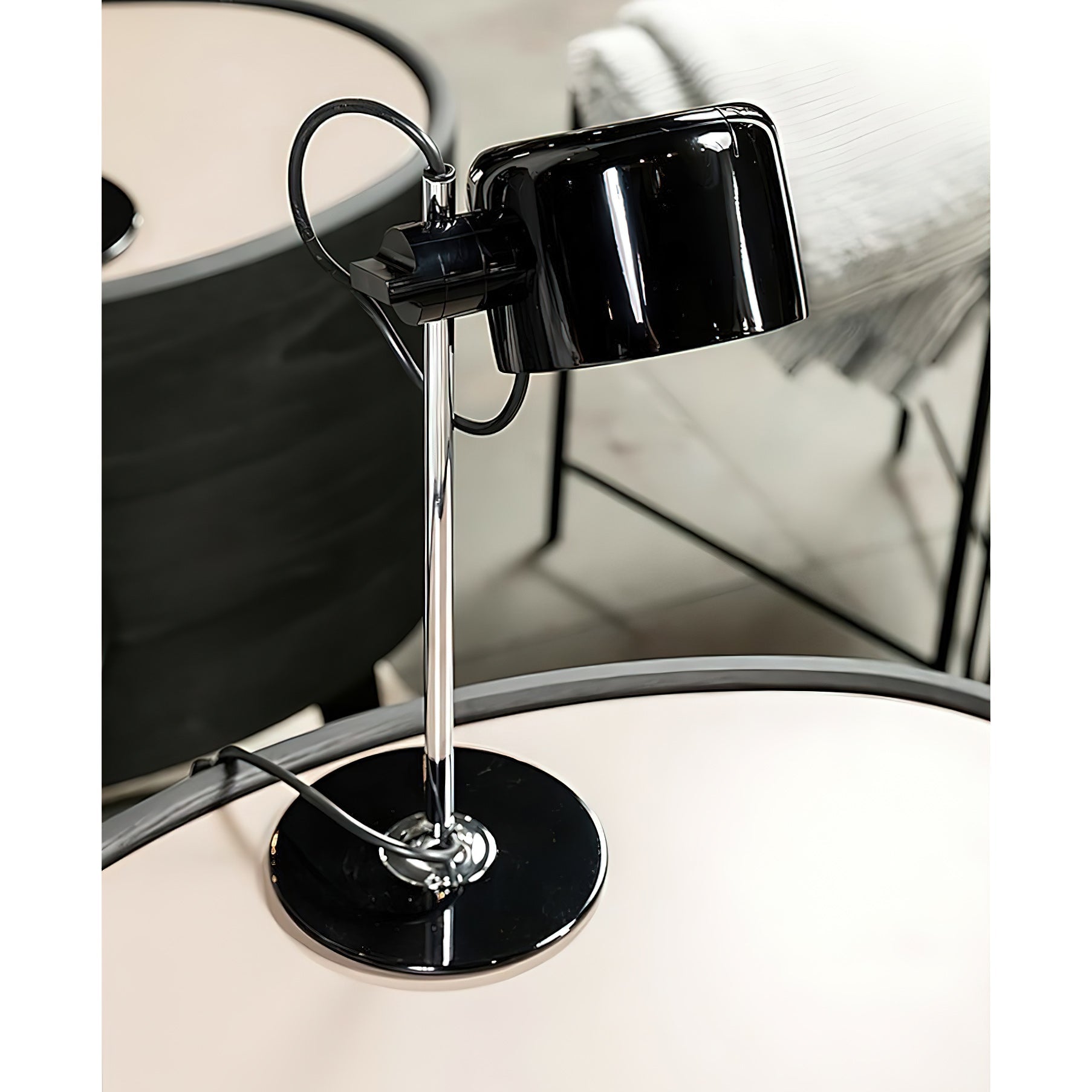 Coupe Adjustable Dome Table Lamp