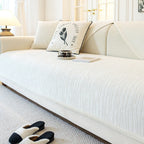 Sofa Cover Quilted Chenille Non Slip Pet Friendly Furniture Protector