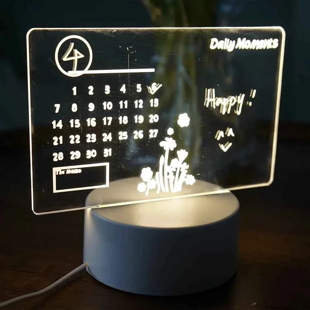 BriteSketch LED Tafellamp | Dimbaar, Geïntegreerd Notitiebord