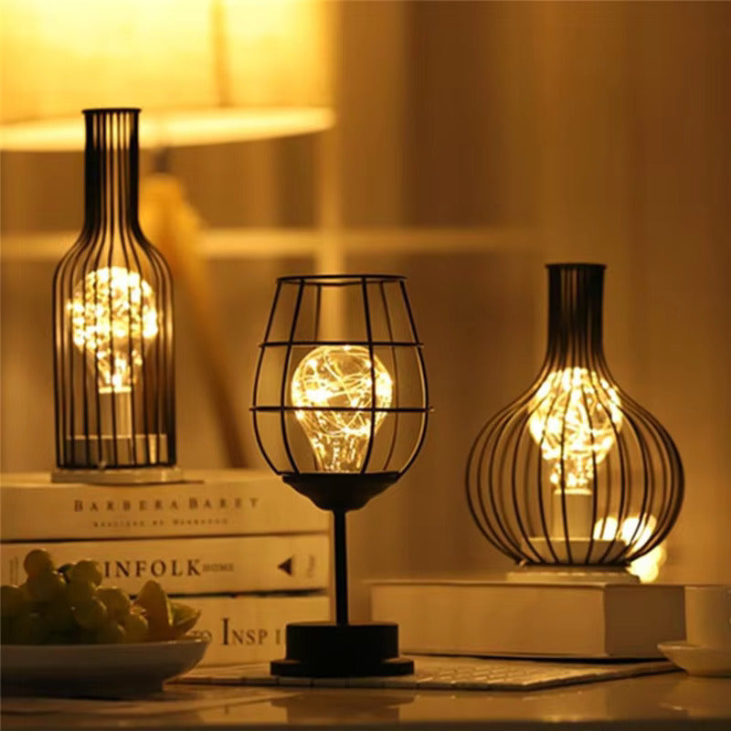 Oclarys - Bright Wireless Lamp Set with 3 Unique Design Lamps