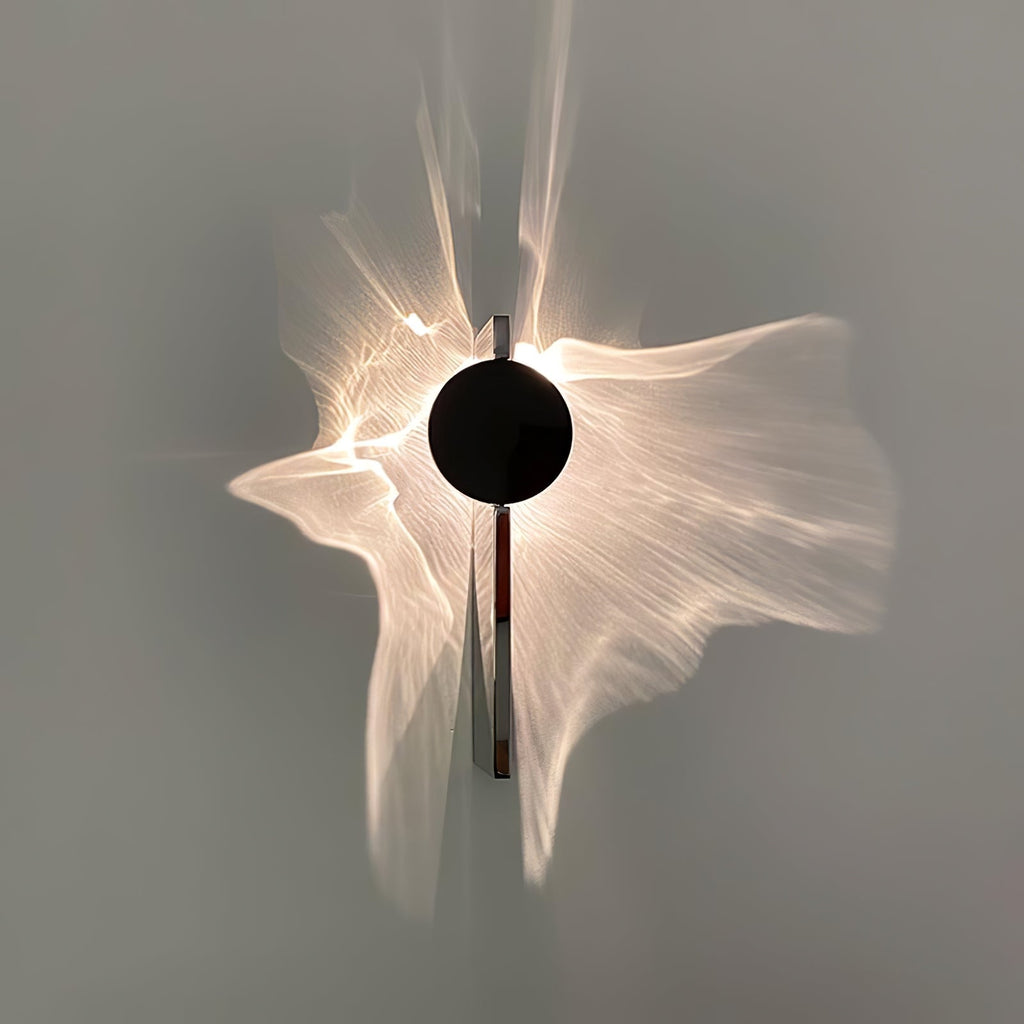 Bello LED Wandlamp | Artistiek Lichteffect, Chroom Afwerking