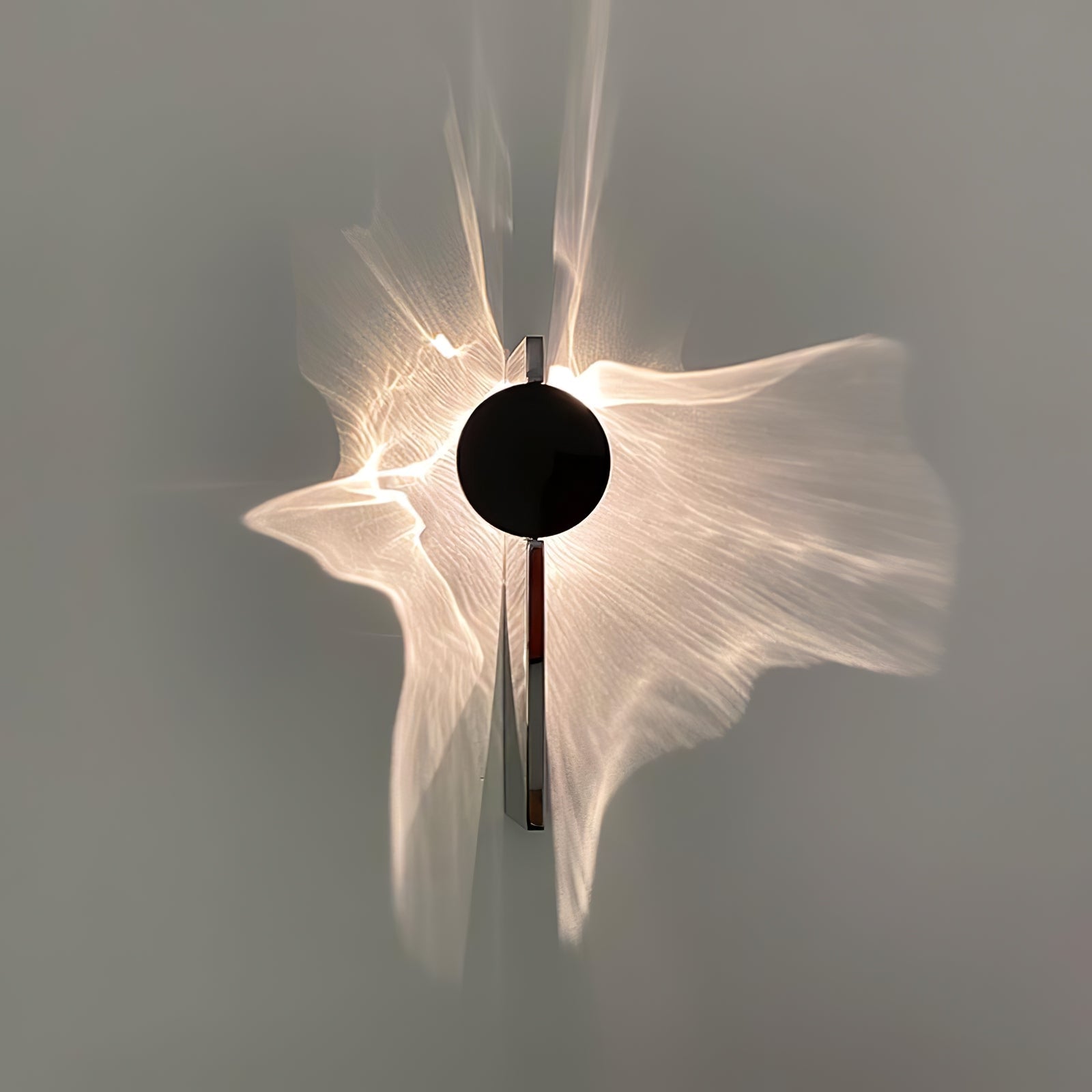 Bello LED Wandlamp | Artistiek Lichteffect, Chroom Afwerking