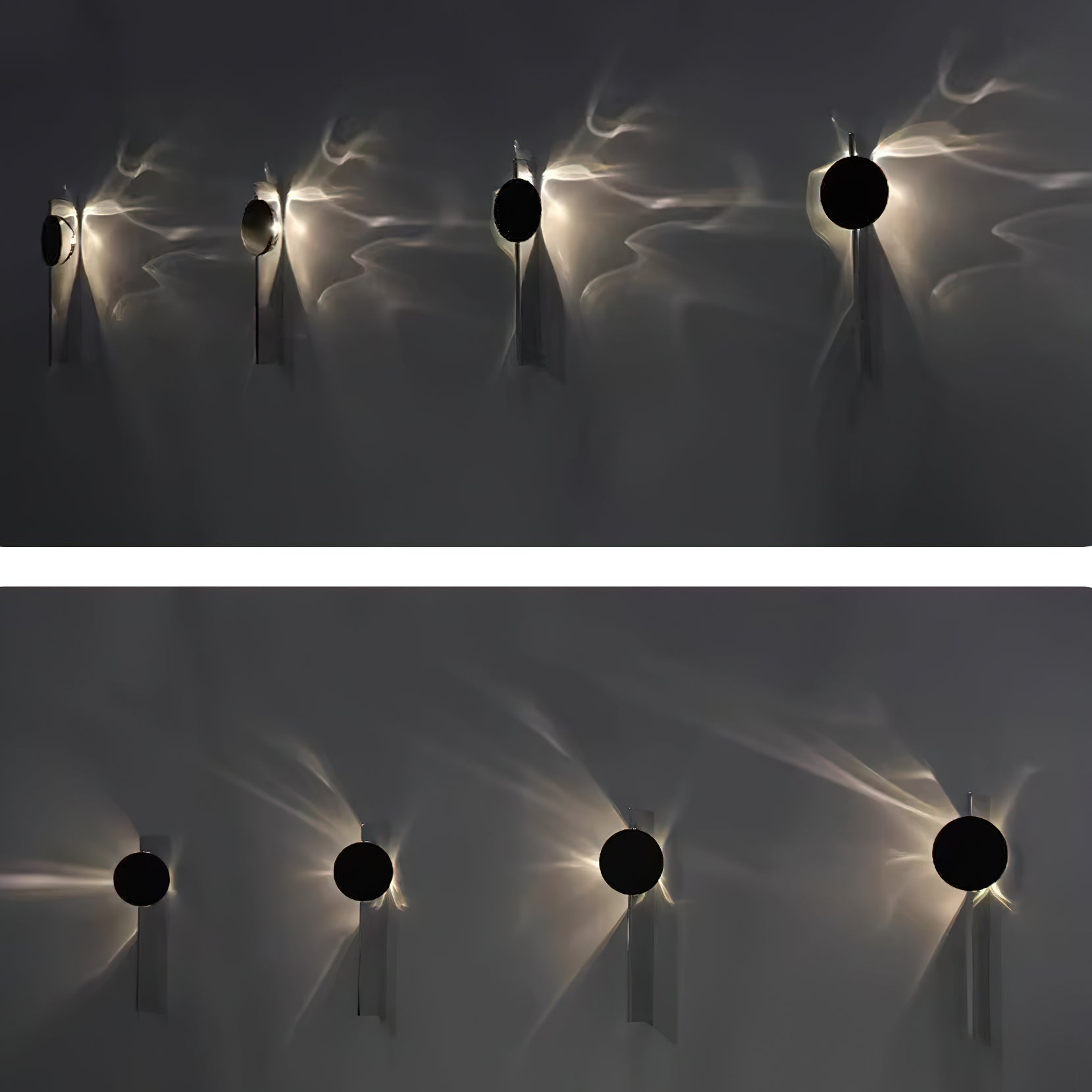 Bello LED Wandlamp | Artistiek Lichteffect, Chroom Afwerking