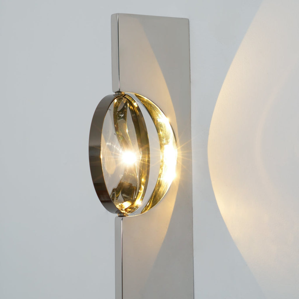Bello LED Wandlamp | Artistiek Lichteffect, Chroom Afwerking