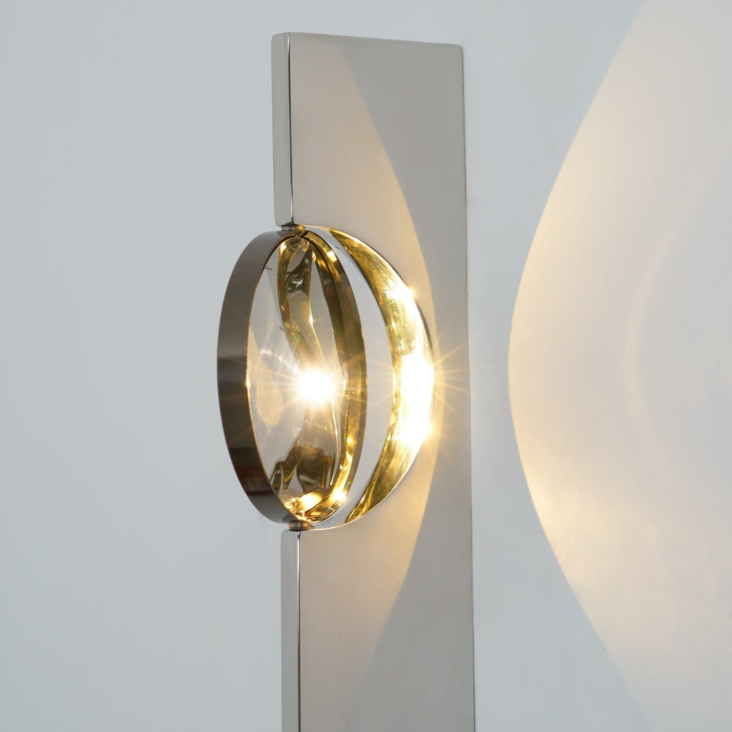 Bello LED Wandlamp | Artistiek Lichteffect, Chroom Afwerking
